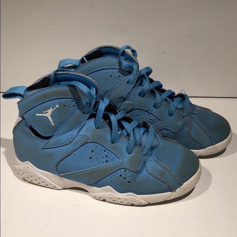 Jordan Tarheel Blue Basketball Hightops Size 13c